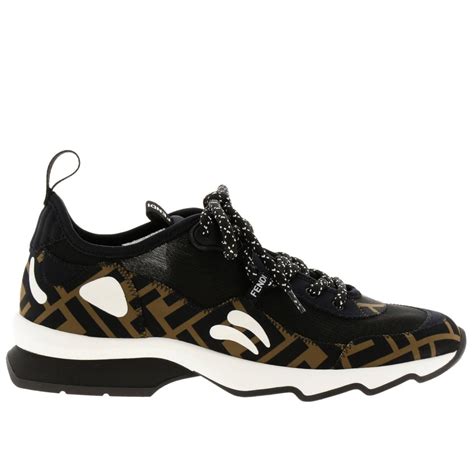 sneakers fendi mujer|Fendi sneakers for women.